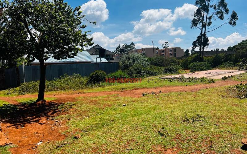 Commercial 100 By 100 Fts Plot For Sale Fronting The Tarmac (thogoto-mutarakwa Road) In Gikambura.