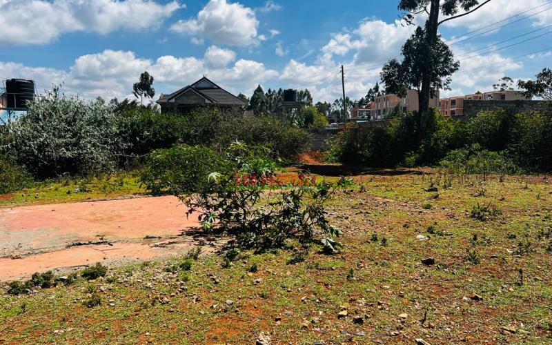 Commercial 100 By 100 Fts Plot For Sale Fronting The Tarmac (thogoto-mutarakwa Road) In Gikambura.