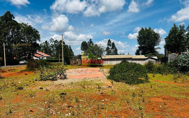 Commercial 100 By 100 Fts Plot For Sale Fronting The Tarmac (thogoto-mutarakwa Road) In Gikambura.