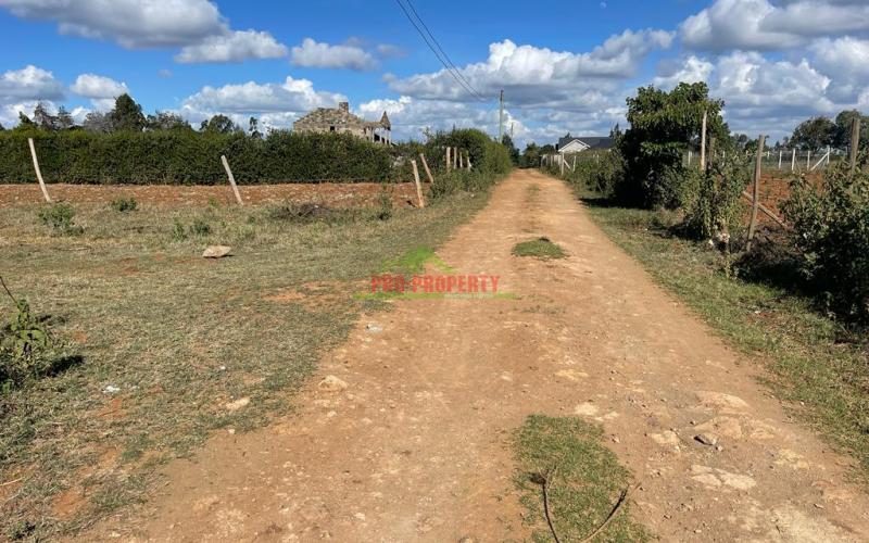 Residential 50 By 100 Fts Plot For Sale In Kikuyu, Kamangu.