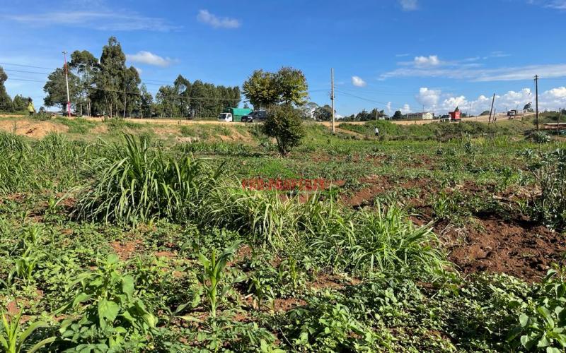 Prime Commercial Plot For Sale Fronting Waiyaki Way At Muguga Site.
