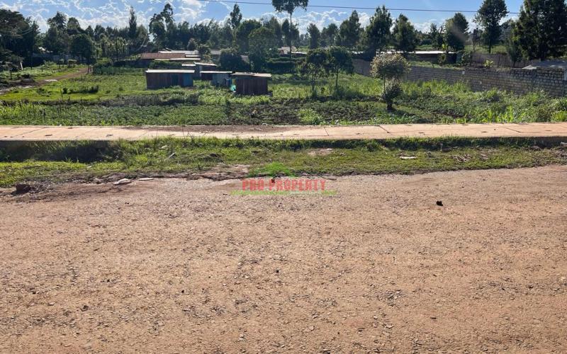 Prime Commercial Plot For Sale Fronting Waiyaki Way At Muguga Site.