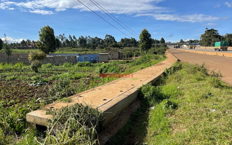 Prime Commercial Plot For Sale Fronting Waiyaki Way At Muguga Site.