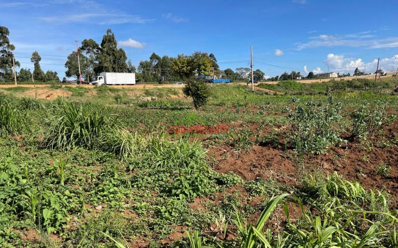 Prime Commercial Plot For Sale Fronting Waiyaki Way At Muguga Site.