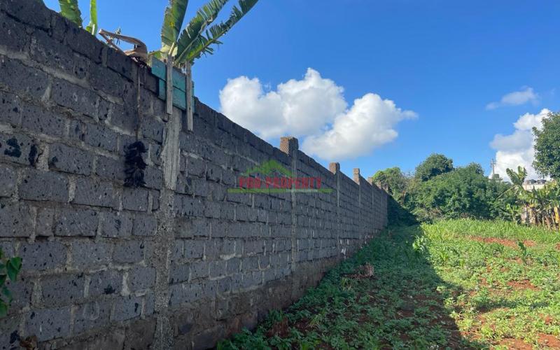 Commercial Plot For Sale In Kikuyu, Gikambura.