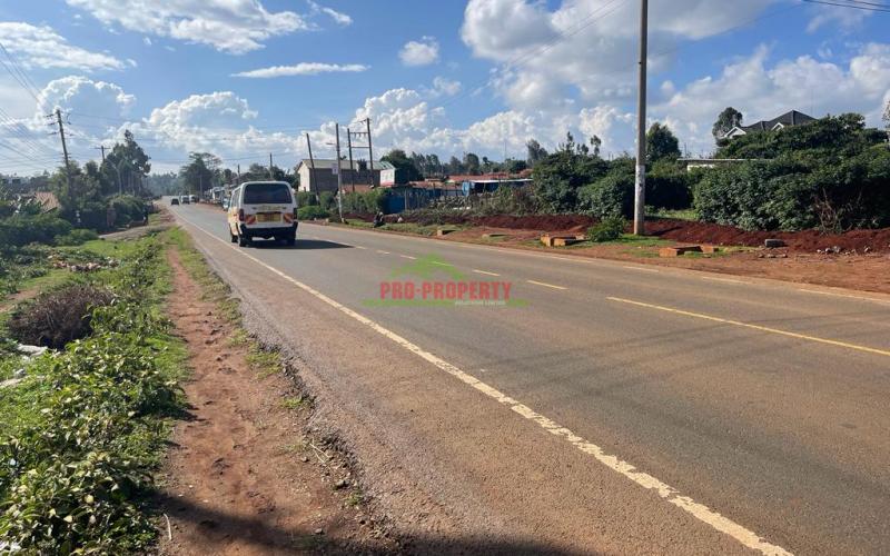 Commercial Plot For Sale In Kikuyu, Gikambura.