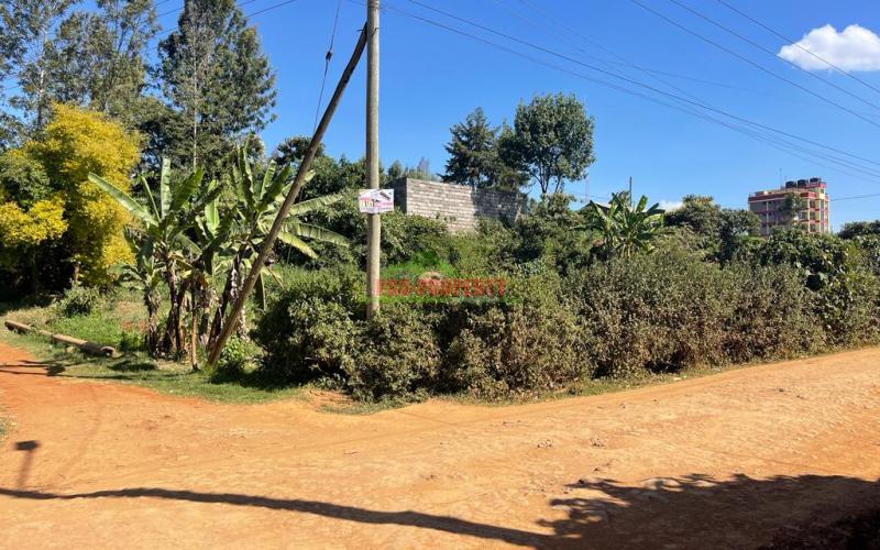 Prime Commercial Corner Plot For Sale in Kikuyu, Thogoto Kiambu County.