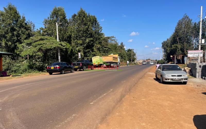 Prime Commercial Corner Plot For Sale In Kikuyu, Thogoto Kiambu County.