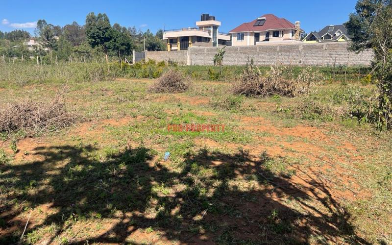 Residential Plot For Sale In Kikuyu, Gikambura Jambu-tv Road (in A Gated Community Concept).