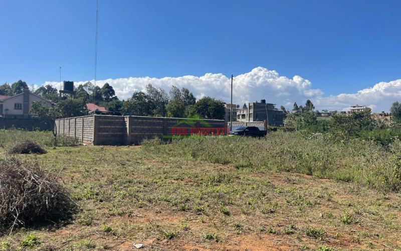 Residential Plot For Sale In Kikuyu, Gikambura Jambu-tv Road (in A Gated Community Concept).