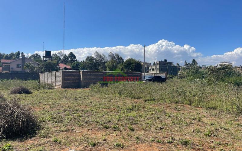 Residential Plot For Sale In Kikuyu, Gikambura Jambu-tv Road (in A Gated Community Concept).