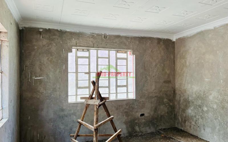 Incomplete 3 Bedroom Bungalow For Sale In Kikuyu, Kamangu.