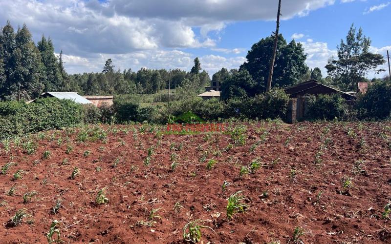 Prime Residential Plot For Sale In Kikuyu, Karai Touching Tarmac.