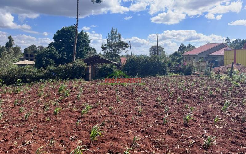 Prime Residential Plot For Sale In Kikuyu, Karai Touching Tarmac.