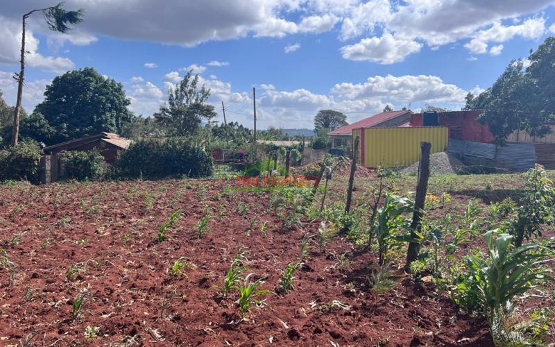 Prime Residential Plot For Sale In Kikuyu, Karai Touching Tarmac.