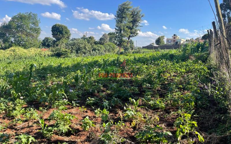Prime Commercial Plot For Sale In Kikuyu, Sigona Along Waiyaki Way.
