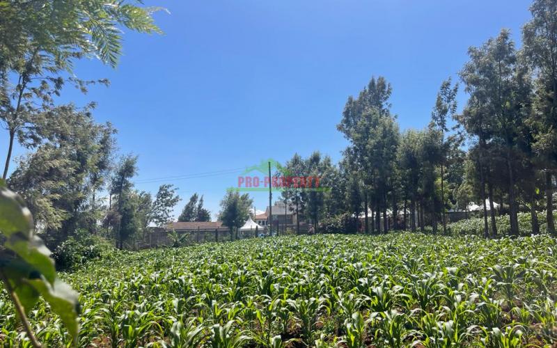 One Acre Land For Sale In Kikuyu, Thogoto Near The Southern Bypass.