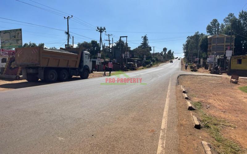 Prime Commercial Plot For Sale in Kikuyu, Thogoto near the Southern Bypass.