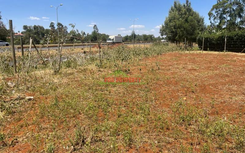 Prime Commercial Plot Fronting The Tarmac For Sale In Kikuyu Along The Southern Bypass.