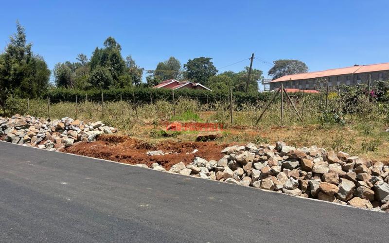 Prime Commercial Plot Fronting The Tarmac For Sale in Kikuyu Along The Southern Bypass.