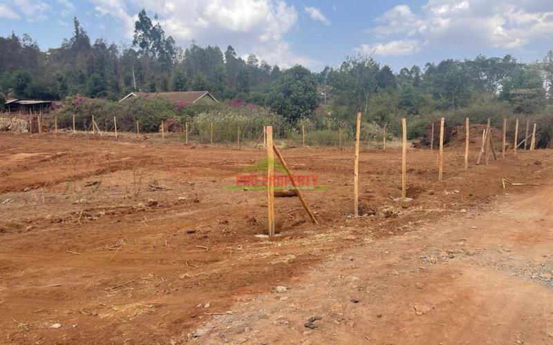 Affordable Residential Plots For Sale In Kikuyu, Gikambura Kiambu County In A Gated Community Concept.