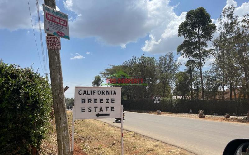 Semi-incomplete 4 Bedroom Maisonette House For Sale In Kikuyu, Kamangu (within California Breeze Gated Estate).