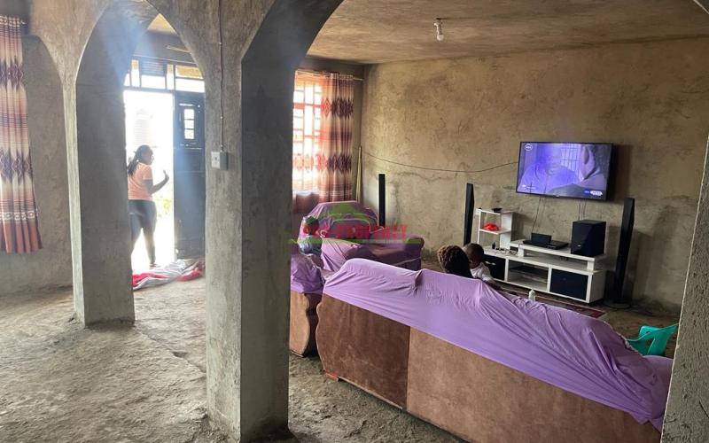 Semi-incomplete 4 Bedroom Maisonette House For Sale In Kikuyu, Kamangu (within California Breeze Gated Estate).