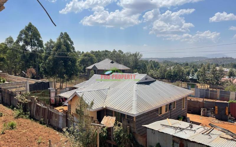 Semi-incomplete 4 Bedroom Maisonette House For Sale In Kikuyu, Kamangu (within California Breeze Gated Estate).