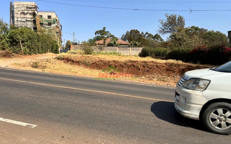 Commercial 50 By 100fts Plot For Sale In Kikuyu, Gikambura (touching Tarmac).