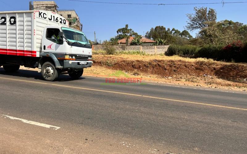 Commercial 50 By 100fts Plot For Sale In Kikuyu, Gikambura (touching Tarmac).