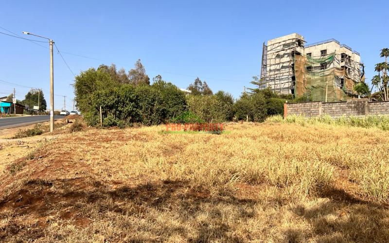 Commercial 50 By 100fts Plot For Sale In Kikuyu, Gikambura (touching Tarmac).