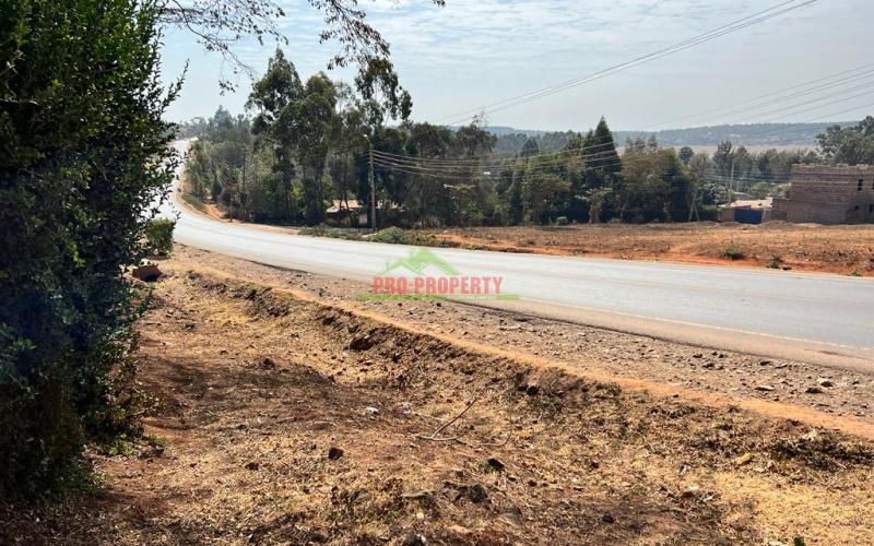 Commercial 50 By 100fts Plot For Sale In Kikuyu, Gikambura (touching Tarmac).