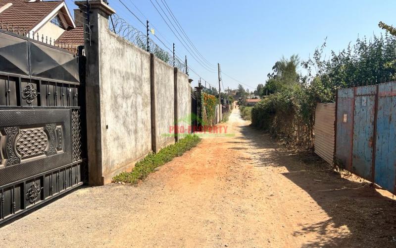 50 X 100 Fts Fenced Plot For Sale In Kikuyu, Gikambura (nairobi Ndogo Area).