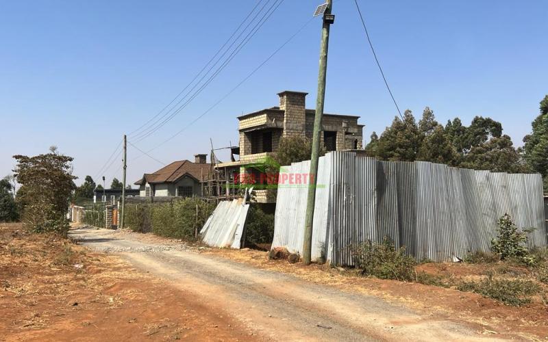 50 X 100 Fts Fenced Plot For Sale In Kikuyu, Gikambura (nairobi Ndogo Area).