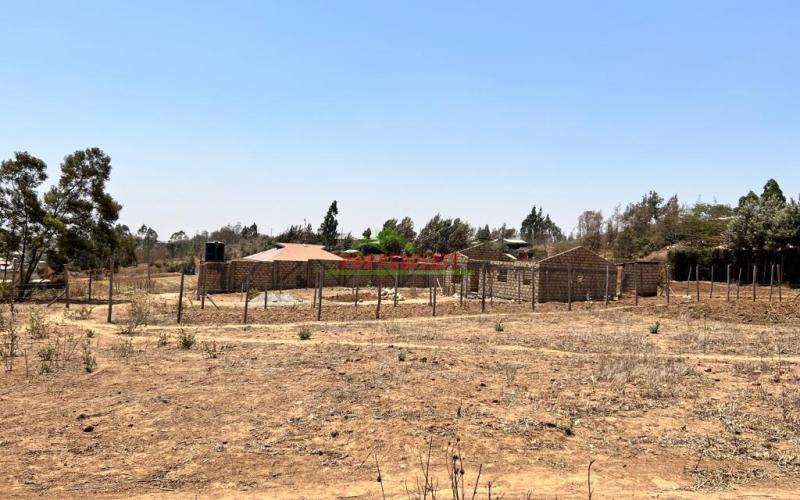 100 X 100ft Fenced  Plot For Sale In Kikuyu, Kamangu.