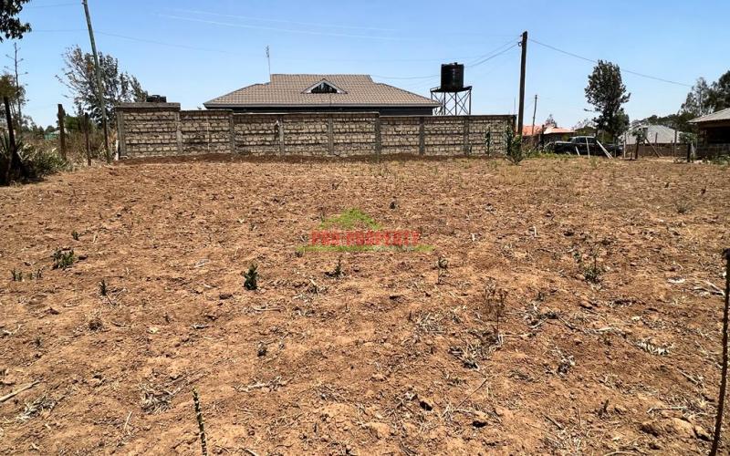 100 x 100ft Fenced  Plot For Sale In Kikuyu, Kamangu.