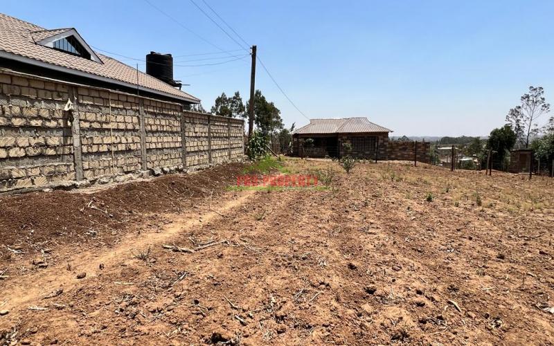 100 X 100ft Fenced  Plot For Sale In Kikuyu, Kamangu.