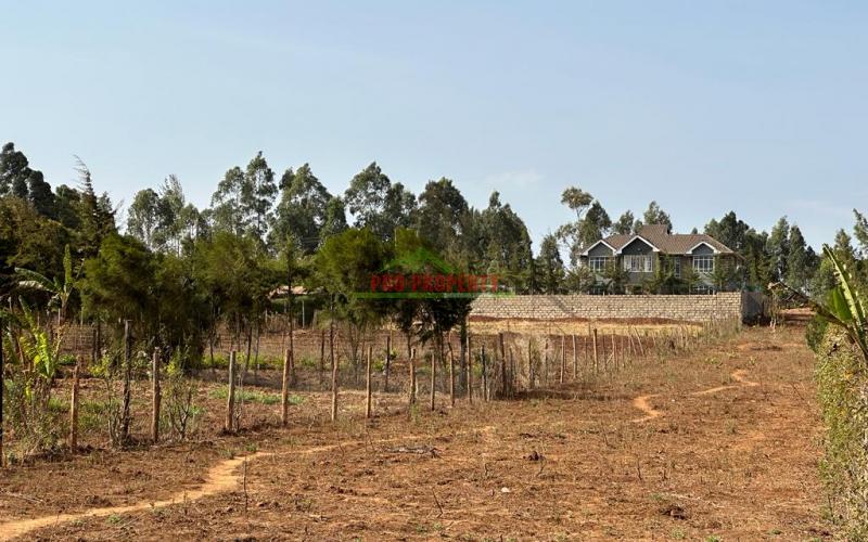 Prime Residential Plot For Sale In Kikuyu, Kamangu (california Estate).