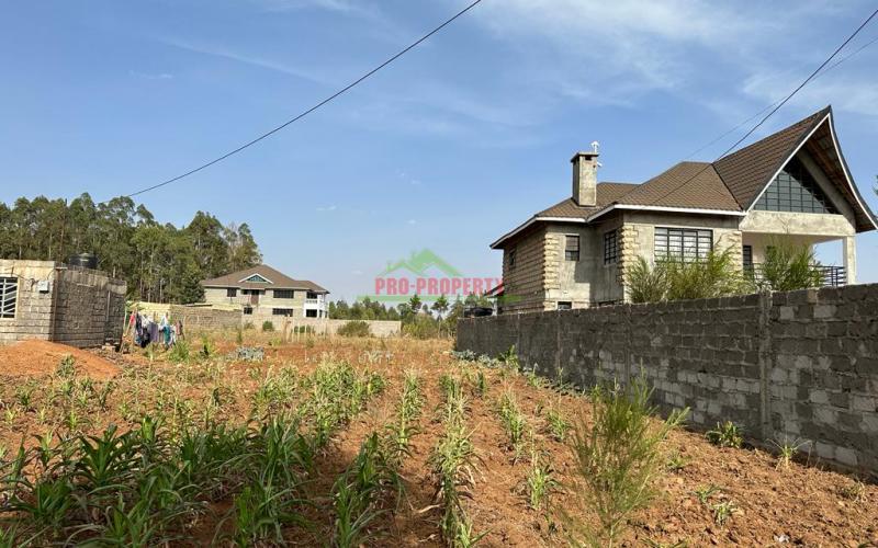 Prime Residential Plot For Sale In Kikuyu, Kamangu (california Estate).