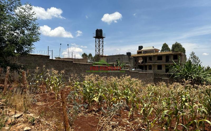 Prime Commercial Plot For Sale In Lower Kabete.