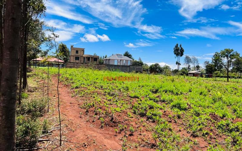50 X 100fts Plots For Sale In Kikuyu, Gikambura.