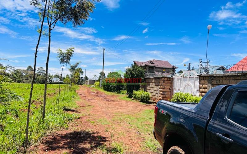 50 X 100fts Plots For Sale In Kikuyu, Gikambura.
