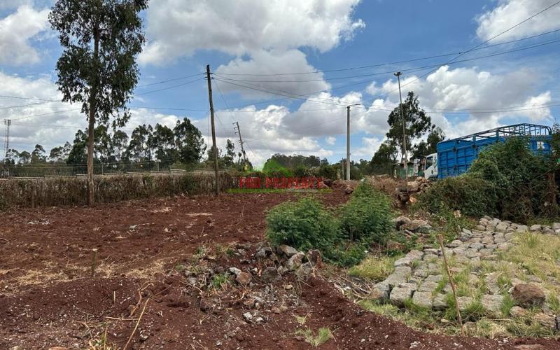 Commercial Plot For Sale In Kikuyu, Gikambura (on Tarmac).