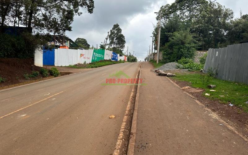 Prime Commercial Plot For Sale In Kikuyu Town (fronting The Tarmac).