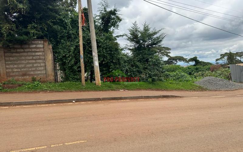 Prime Commercial Plot For Sale In Kikuyu Town (fronting The Tarmac).