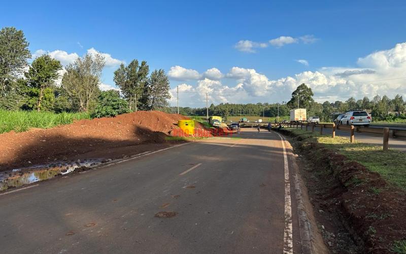 Prime Commercial One Acre Block Land For Sale Touching Southern Bypass Tarmac In Kikuyu, Thogoto.