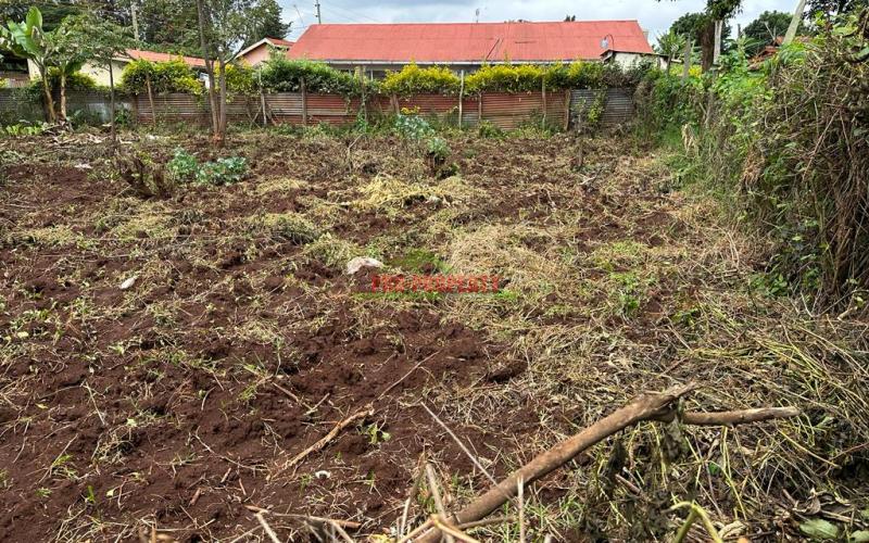 Prime Commercial Plot For Sale Touching Tarmac In Kinoo, Muthiga.