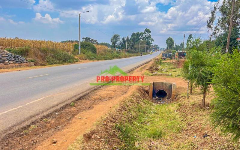 Prime 100*100  Commercial Plot  For  Sale In Kikuyu Kamangu