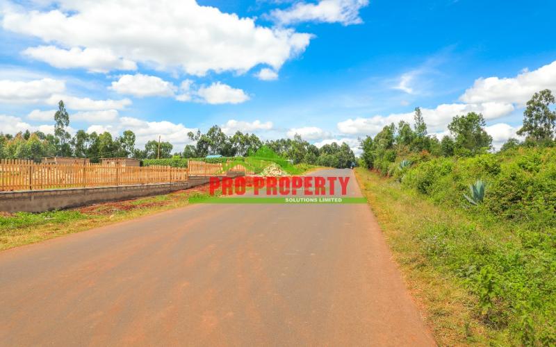 Prime 50 By 100fts Residential Plots For Sale In Kikuyu Ondiri