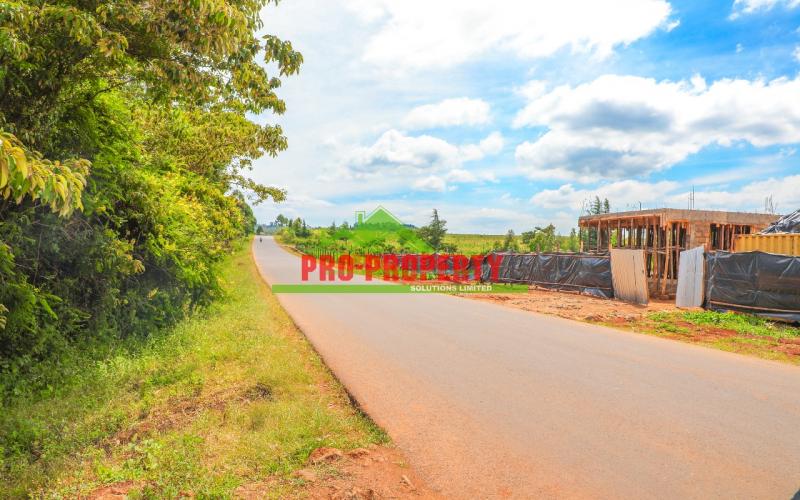 Prime 50 By 100fts Residential Plots For Sale In Kikuyu Ondiri